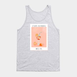 Summer coctail Tank Top